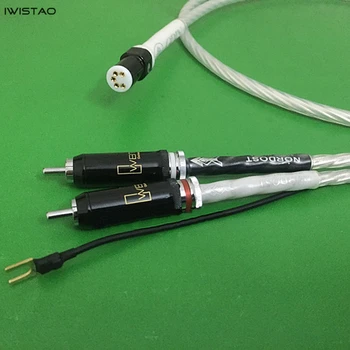 IWISTAO Music Ribbon ODIN LP Tonearm Vinyl Record Player Signal Cable 7N OFC 5-Pin Cardas gold-plated Connector WBR RCA 1m /1.5m
IWISTAO Music Ribbon ODIN LP Tonearm Vinyl Record Player Signal Cable 7N OFC 5-Pin Cardas gold-plated Connector WBR RCA 1m /1.5m