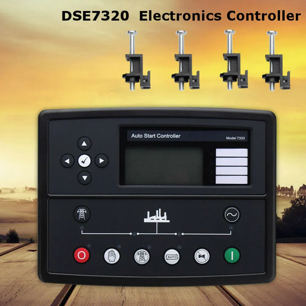 Replace Professional Monitor Start Control Tool Module Generator Parts Durable Electronics Controller Panel Auto For DSE7320
Replace Professional Monitor Start Control Tool Module Generator Parts Durable Electronics Controller Panel Auto For DSE7320