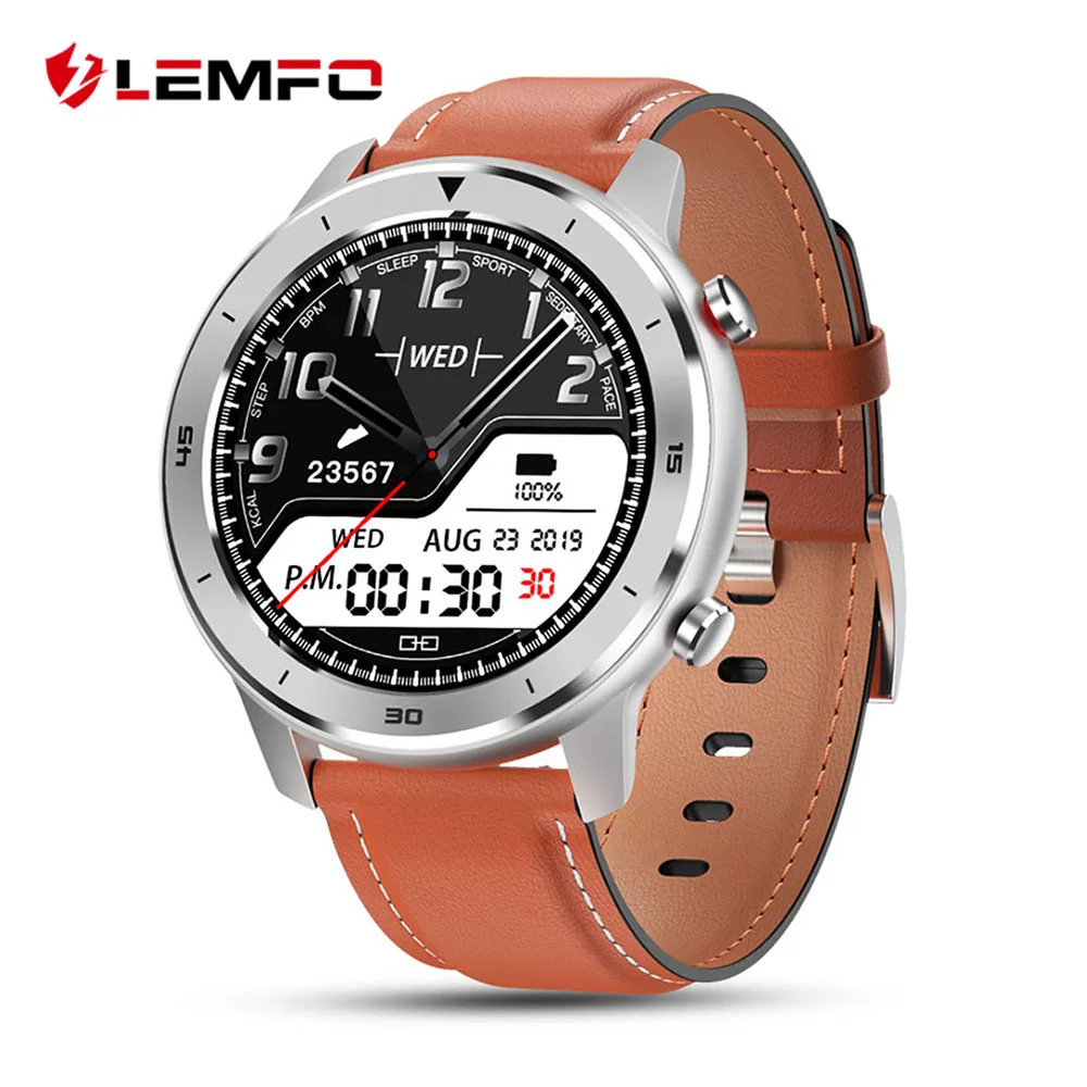 LEMFO Full Round Touch Display Smart Watch Men IP68 Waterproof Heart Rate Blood Pressure Monitor 5 Days Standby Smartwatch
LEMFO Full Round Touch Display Smart Watch Men IP68 Waterproof Heart Rate Blood Pressure Monitor 5 Days Standby Smartwatch