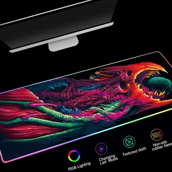 CSGO 900x400mm Gaming Mouse Pad RGB Large Mouse Pad Gamer Computer Mousepad Led Backlight Carpet Mause Pad XXL Keyboard Desk Mat
CSGO 900x400mm Gaming Mouse Pad RGB Large Mouse Pad Gamer Computer Mousepad Led Backlight Carpet Mause Pad XXL Keyboard Desk Mat