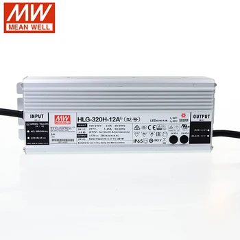 MEAN WELL LED Power Supply HLG-320H-12A 12V Adjustable LED driver 110V/220V AC to 12V DC 22A 264W waterproof IP65 Transformer 
MEAN WELL LED Power Supply HLG-320H-12A 12V Adjustable LED driver 110V/220V AC to 12V DC 22A 264W waterproof IP65 Transformer