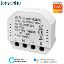 Lonsonho WiFi Smart Dimmer Switch Module Tuya Smartlife Wireless Remote Control Light Dimmers Alexa Google Home Compatible
Lonsonho WiFi Smart Dimmer Switch Module Tuya Smartlife Wireless Remote Control Light Dimmers Alexa Google Home Compatible