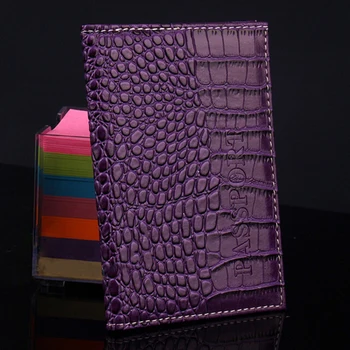 Practical Passport Cover Dustproof Scratch Resistant Protective Case PU Leather Crocodile Texture Solid Durable ID Card Unisex
Practical Passport Cover Dustproof Scratch Resistant Protective Case PU Leather Crocodile Texture Solid Durable ID Card Unisex