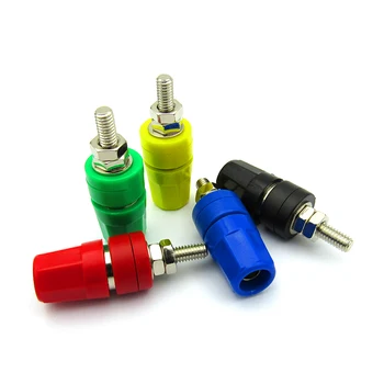 10pcs M4X36 pure copper terminal 4mm banana Jack Socket 20A binding post Banana plug connector
10pcs M4X36 pure copper terminal 4mm banana Jack Socket 20A binding post Banana plug connector