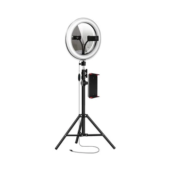 Ring Light with Tripod 10Inch 26Cm Usb Interface Dimmable Led Selfie Stick Camera Phone Photography Video Makeup Lamp
Ring Light with Tripod 10Inch 26Cm Usb Interface Dimmable Led Selfie Stick Camera Phone Photography Video Makeup Lamp