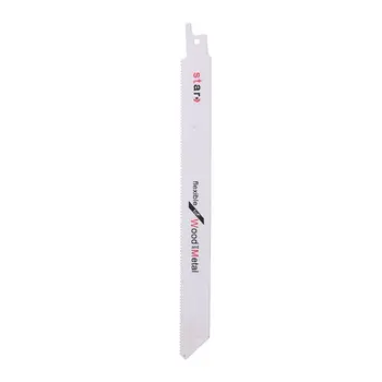 Bi-Metal S1025BF 200mm 8" Reciprocating Saw Blade Effective For Cutting Wood Woodworking
Bi-Metal S1025BF 200mm 8" Reciprocating Saw Blade Effective For Cutting Wood Woodworking