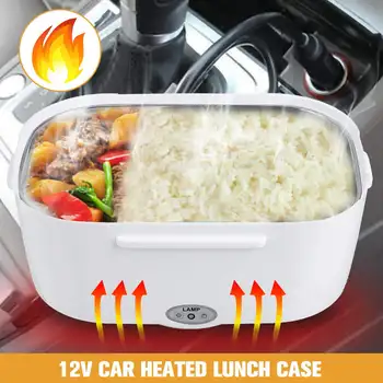 12V 110V 220V Electric Heated Lunch Box Food Warmer Container Thermostat Stainless Steel Rice Cooker Dinnerware Set For Car Home
12V 110V 220V Electric Heated Lunch Box Food Warmer Container Thermostat Stainless Steel Rice Cooker Dinnerware Set For Car Home