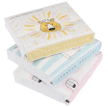 1 Pack (60 Sheets) Disposable Paper Tissues Thickened Cute Colorful Cartoon Printing Napkins (Random Pattern)
1 Pack (60 Sheets) Disposable Paper Tissues Thickened Cute Colorful Cartoon Printing Napkins (Random Pattern)