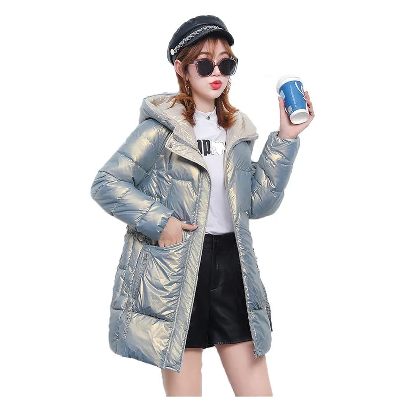 2021 Winter Jacket Women Tops New Loose Hooded Parkas Coat Pink Green Black Fashion Thick Warm Down Cotton Coat N1533
2021 Winter Jacket Women Tops New Loose Hooded Parkas Coat Pink Green Black Fashion Thick Warm Down Cotton Coat N1533