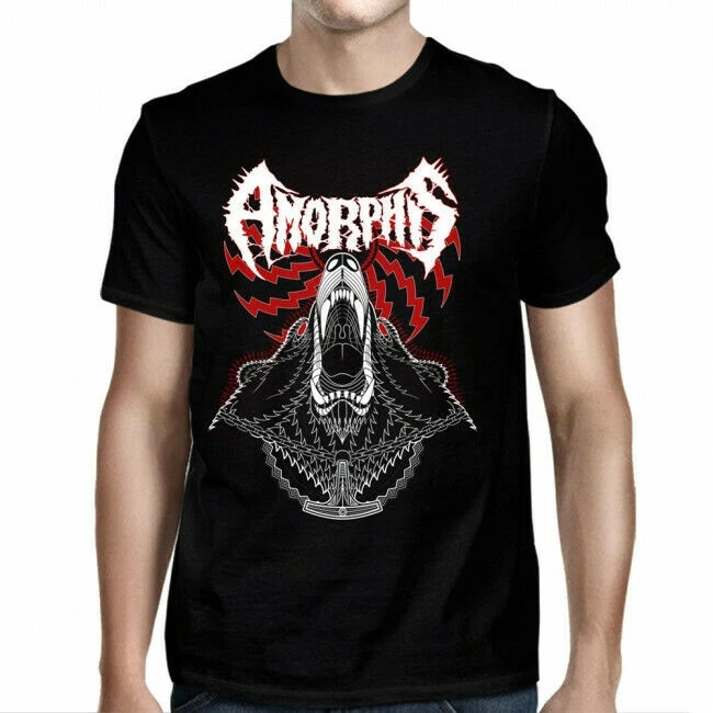 AMORPHIS медведя черная футболка M-L-XL-2XL Фирменная Новинка официальный JSR товаров |