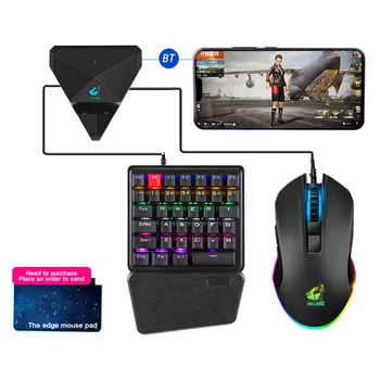 Gamepad Mobile Bluetooth Controller for PUBG Controller USB Wired Gaming Keyboard Mouse Adapter Converter Kit for Android iOS
Gamepad Mobile Bluetooth Controller for PUBG Controller USB Wired Gaming Keyboard Mouse Adapter Converter Kit for Android iOS