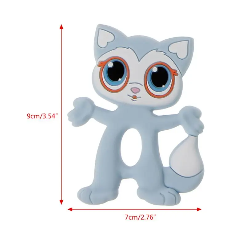 Baby Teethers Big Eyes Cat BPA Free Teething Accessories Food Grade Silicone Nursing Necklace Pendants DXAD
Baby Teethers Big Eyes Cat BPA Free Teething Accessories Food Grade Silicone Nursing Necklace Pendants DXAD