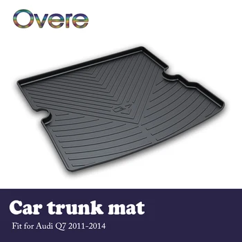 Overe 1Set Car Cargo rear trunk mat For Audi Q7 2011 2012 2013 2014 Waterproof carpet Anti-slip mat Boot Liner Tray Accessories
Overe 1Set Car Cargo rear trunk mat For Audi Q7 2011 2012 2013 2014 Waterproof carpet Anti-slip mat Boot Liner Tray Accessories