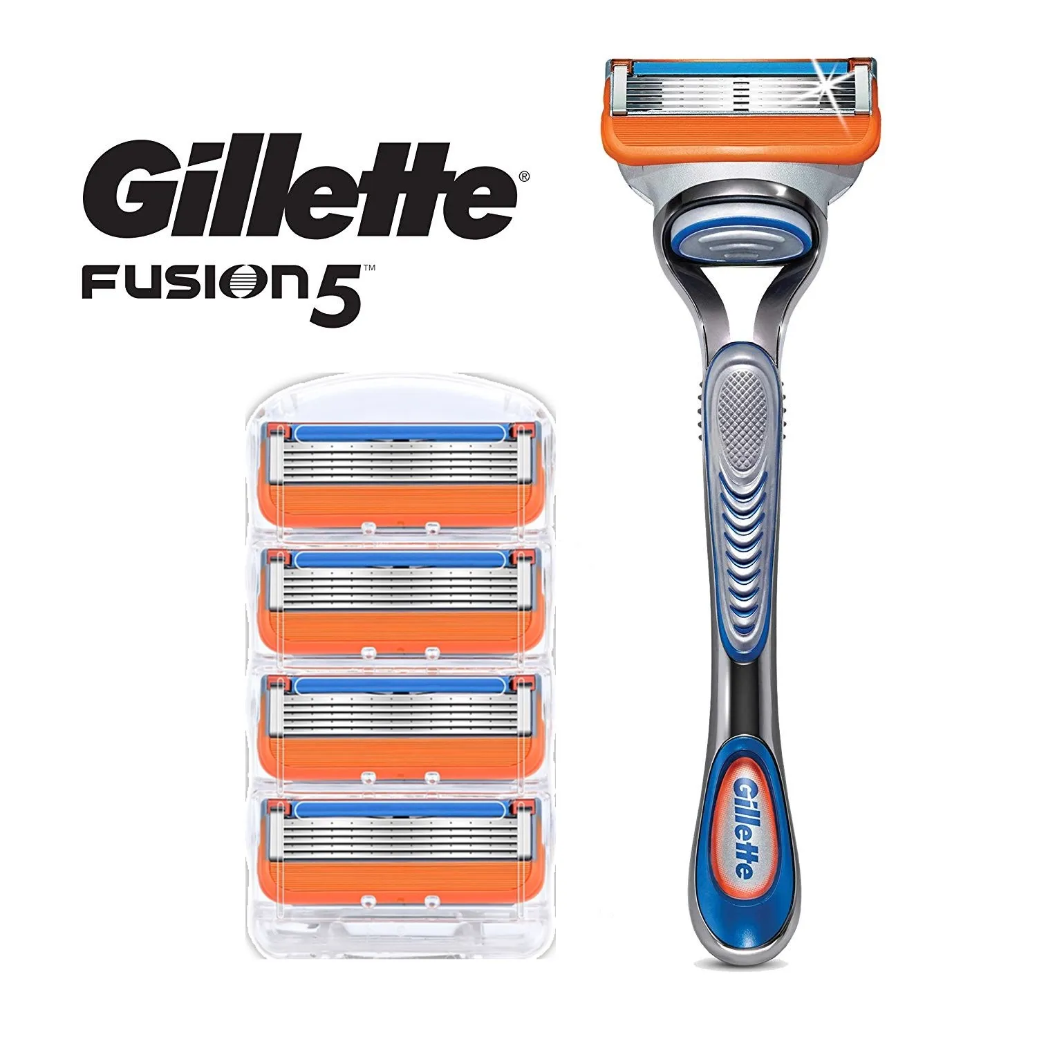 Removable Razor Blades for Men Gillette Fusion Holder with 5 Replaceable Cassettes Shaving Fusion Shaving Cartridge Fusion
Removable Razor Blades for Men Gillette Fusion Holder with 5 Replaceable Cassettes Shaving Fusion Shaving Cartridge Fusion