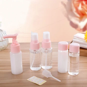 7pcs/Set Transparent Plastic Mini Makeup Cosmetic Face Cream Pot Bottles Empty Make Up Container Bottle Travel Kit Accessories
7pcs/Set Transparent Plastic Mini Makeup Cosmetic Face Cream Pot Bottles Empty Make Up Container Bottle Travel Kit Accessories