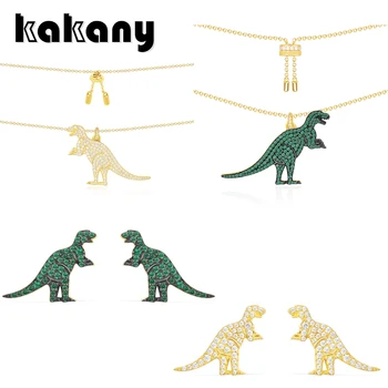 KAKANY Original 1:1 High Quality high quality Gold and Green Dinosaur Necklace Jewelry Female Moroccan style Jewelry 
KAKANY Original 1:1 High Quality high quality Gold and Green Dinosaur Necklace Jewelry Female Moroccan style Jewelry