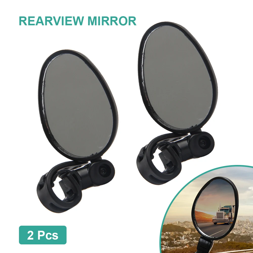 1 Pair 360° Rotation Bicycle Rear View Mirror Bike Cycling Wide Range Back Sight Reflector Adjustable Left Right MTB Mirrors
1 Pair 360° Rotation Bicycle Rear View Mirror Bike Cycling Wide Range Back Sight Reflector Adjustable Left Right MTB Mirrors