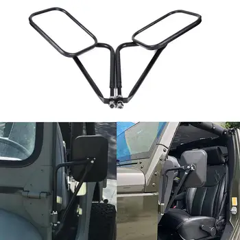 LumiParty 1 Pair Off-Road Rectangular Adventure Rearview Mirror Bolt-on Car Side Door Hinge Mirror for JEEP JK 2007-2017
LumiParty 1 Pair Off-Road Rectangular Adventure Rearview Mirror Bolt-on Car Side Door Hinge Mirror for JEEP JK 2007-2017