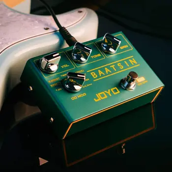 JOYO R-11 Baatsin Multi Overdrive Guitar Pedal Effector Distortion Guitar Effects Pedal Analog Circuit with 8 OD/DS Effects
JOYO R-11 Baatsin Multi Overdrive Guitar Pedal Effector Distortion Guitar Effects Pedal Analog Circuit with 8 OD/DS Effects
