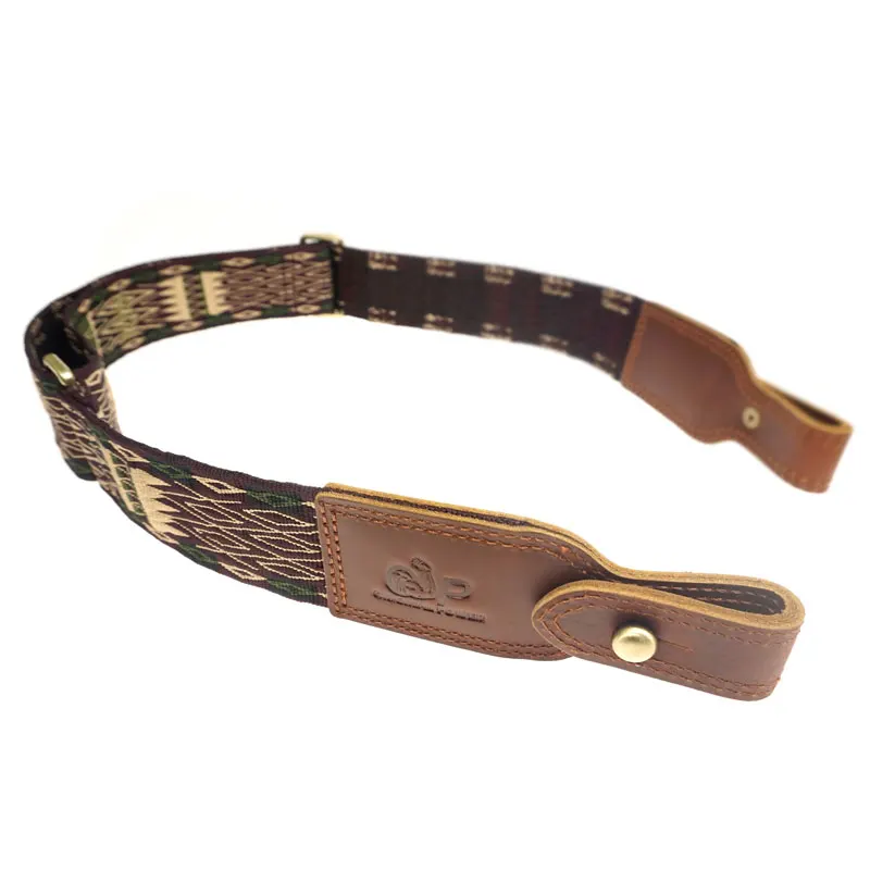 Hunting Rifle Gun Sling Belt Cotton & Leather Air Shotgun Shoulder Strap Adjustable up to 119CM Tactical Gun Accessories Hunting Rifle Gun Sling Belt Cotton & Leather Air Shotgun Shoulder Strap Adjustable up to 119CM Tactical Gun Accessories