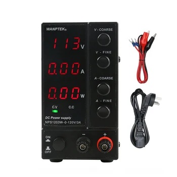 NPS1203W 120V3A Mini Switching Regulated Adjustable DC Power Supply Adjustable Laboratory Power Source For Phone Repair Rework
NPS1203W 120V3A Mini Switching Regulated Adjustable DC Power Supply Adjustable Laboratory Power Source For Phone Repair Rework