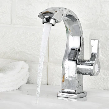 Basin Faucet Bathroom Sink Faucet Single Handle Hole Faucet Deck Mount Chrome Cold Water Tap
Basin Faucet Bathroom Sink Faucet Single Handle Hole Faucet Deck Mount Chrome Cold Water Tap