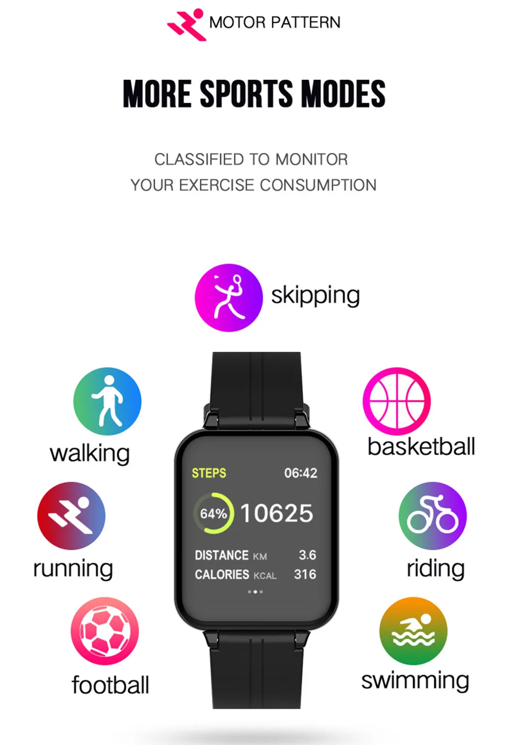 Smart Watch For Android iOS Fitness Calorie Heart Rate Monitor Wristband Smart Watch 4 Colours Sports For Facebook #20
Smart Watch For Android iOS Fitness Calorie Heart Rate Monitor Wristband Smart Watch 4 Colours Sports For Facebook #20