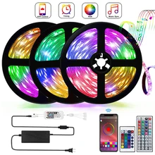 5/10/10M Smart WIFI Remote Control LED Strip Lights 36W 150LEDs Strip Lights RGB LED Strip Lights RGB LED Lights For Party Decor
5/10/10M Smart WIFI Remote Control LED Strip Lights 36W 150LEDs Strip Lights RGB LED Strip Lights RGB LED Lights For Party Decor