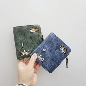 Fashion Women Cute Cat Wallet Small Zipper Girl Designed Pu Leather Coin Purse Female Card Holder Wallet 2020
Fashion Women Cute Cat Wallet Small Zipper Girl Designed Pu Leather Coin Purse Female Card Holder Wallet 2020