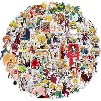 50pcs/set The Seven Deadly Sins Cosplay Accessories Prop PVC Waterproof Cartoon Decal Sticker Skateboard Notebook Stickers
50pcs/set The Seven Deadly Sins Cosplay Accessories Prop PVC Waterproof Cartoon Decal Sticker Skateboard Notebook Stickers