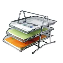 3 Tiers Metal Mesh File Organizer Document Desktop Paper Tray Holder Magazine Rack For Home And Office
3 Tiers Metal Mesh File Organizer Document Desktop Paper Tray Holder Magazine Rack For Home And Office