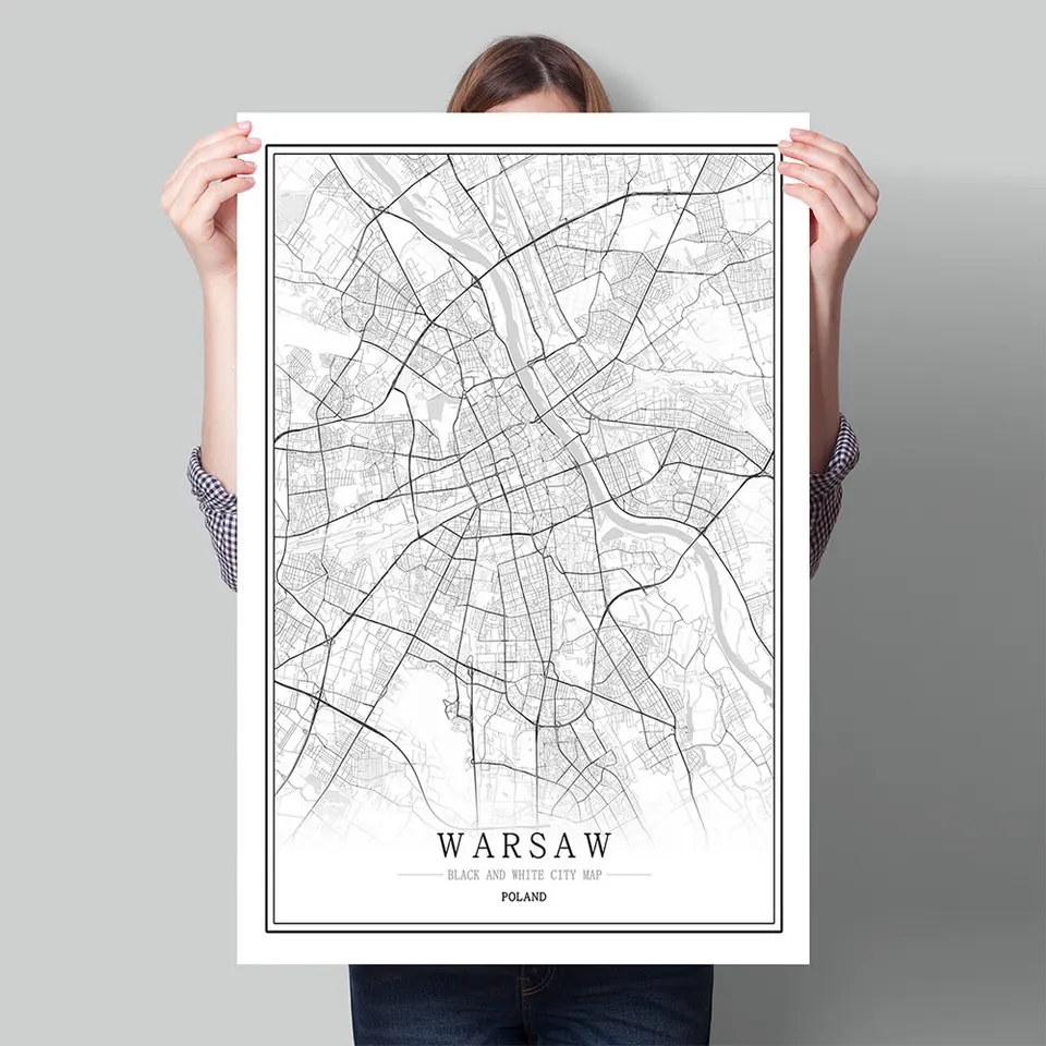 Poland Black White World City Map Poster Nordic Living Room Warsaw Szczecin Wroclaw Wall Art Pictures Home Decor Canvas Painting
Poland Black White World City Map Poster Nordic Living Room Warsaw Szczecin Wroclaw Wall Art Pictures Home Decor Canvas Painting