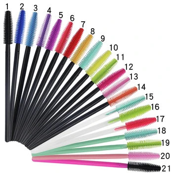 50Pcs/Pack Silicone Brushes Disposable Eyelash Tools Comb Mascara Wands Makeup Brushes Individual Applicator Kit for Eye
50Pcs/Pack Silicone Brushes Disposable Eyelash Tools Comb Mascara Wands Makeup Brushes Individual Applicator Kit for Eye