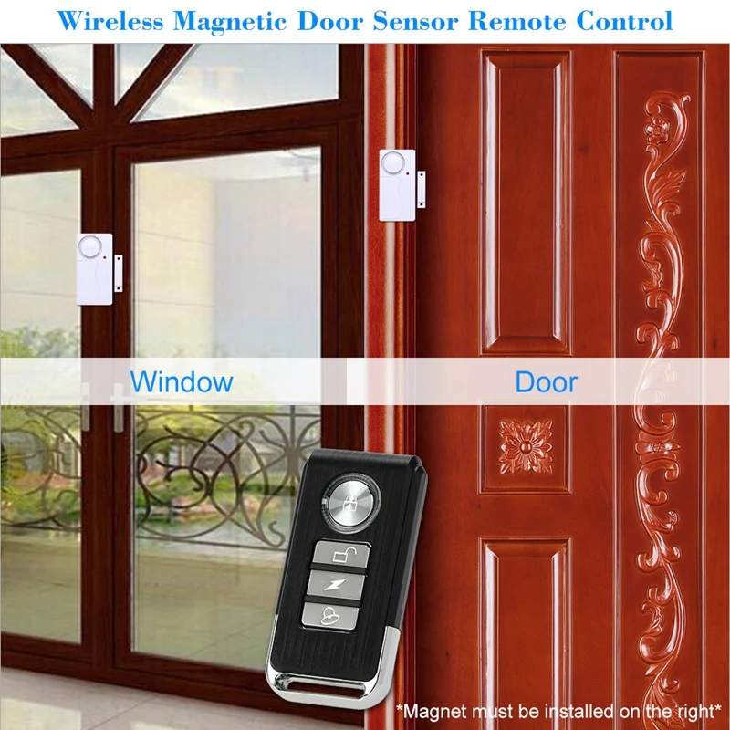 FFYY-New Arrival Wireless Magnetic Window Door Sensor Detector Remote Control Entry Detector Anti-Theft Alarm System
FFYY-New Arrival Wireless Magnetic Window Door Sensor Detector Remote Control Entry Detector Anti-Theft Alarm System