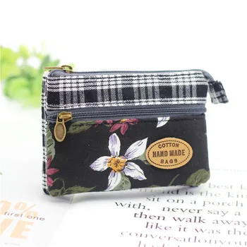 New Arrival Multi-layer Women Coin Purses For Key Card Canvas Floral Girl Mini Wallet Kids Children Coin Pouch
New Arrival Multi-layer Women Coin Purses For Key Card Canvas Floral Girl Mini Wallet Kids Children Coin Pouch