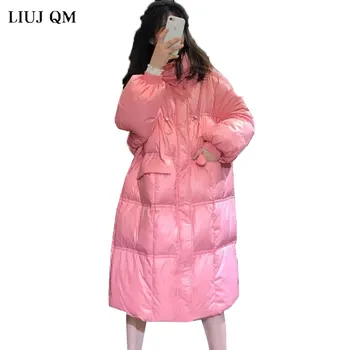 2020 New Loose Plus Size Duck Down Jacket For Winter Women's Long Jackets Fashion Hooded Thickened Bread Warm Female Jacket
2020 New Loose Plus Size Duck Down Jacket For Winter Women's Long Jackets Fashion Hooded Thickened Bread Warm Female Jacket