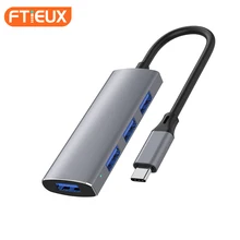 USB C HUB Type C 3.0 4 Port USB OTG Multi Splitter Adapter Hub For Macbook Pro 13 15 Air Pro Lenovo Xiaomi PC Laptop Accessories
USB C HUB Type C 3.0 4 Port USB OTG Multi Splitter Adapter Hub For Macbook Pro 13 15 Air Pro Lenovo Xiaomi PC Laptop Accessories