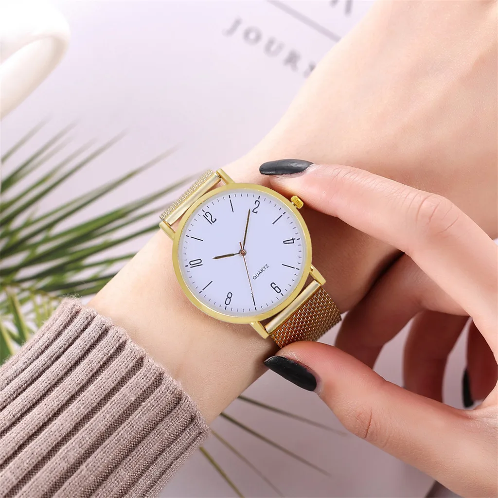 Fashion Simple Ladies Quartz Wrist Watch Women's Bracelet Temperament Casual Watches Clock Gift for Female relogio feminino
Fashion Simple Ladies Quartz Wrist Watch Women's Bracelet Temperament Casual Watches Clock Gift for Female relogio feminino