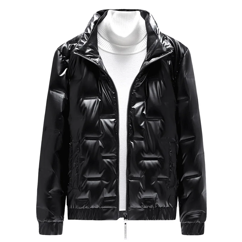 Men 2020 New Top Quality Down Jacket Short Shiny Hooded Stand-Up Collar Thick Warm Jacket 80% White Duck Down Handsome Trend
Men 2020 New Top Quality Down Jacket Short Shiny Hooded Stand-Up Collar Thick Warm Jacket 80% White Duck Down Handsome Trend