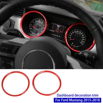 2pcs High Quality Car Accessories Red Interior Dashboard Ring Cover Trim Decor For Ford Mustang 15-19 DIY Items
2pcs High Quality Car Accessories Red Interior Dashboard Ring Cover Trim Decor For Ford Mustang 15-19 DIY Items