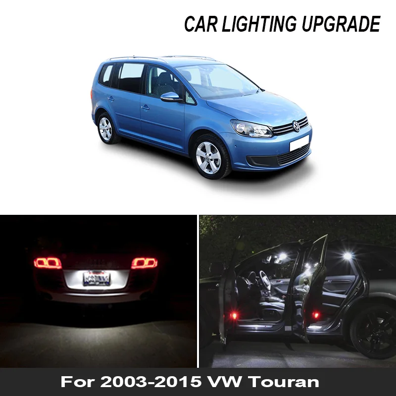 Pure white Canbus Error Free LED Interior dome map Lights bulbs Kit For 2003-2015 Volkswagen Touran 1T1 1T2 1T3
Pure white Canbus Error Free LED Interior dome map Lights bulbs Kit For 2003-2015 Volkswagen Touran 1T1 1T2 1T3