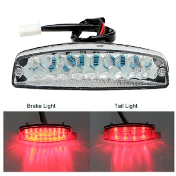 18LED Super Bright Red Rear Tail Lamp 3 Wire Plug Signal Lamps Stop Brake Light For Motorcycle ATV Quad Kart Cafe Race DC12V
18LED Super Bright Red Rear Tail Lamp 3 Wire Plug Signal Lamps Stop Brake Light For Motorcycle ATV Quad Kart Cafe Race DC12V