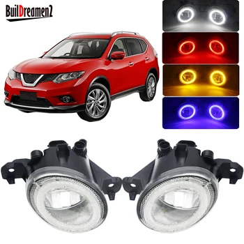 LED Angel Eye Fog Light Car Front Bumper Fog Lamp DRL Daytime Running Light 4000LM 12V For Nissan X-Trail T32 2014 2015 2016
LED Angel Eye Fog Light Car Front Bumper Fog Lamp DRL Daytime Running Light 4000LM 12V For Nissan X-Trail T32 2014 2015 2016