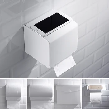 Bahtroom Accessories Set Space Aluminum Kitchen Towel Paper Holder Wall White Tissue Box Toilet Roll Paper Holder
Bahtroom Accessories Set Space Aluminum Kitchen Towel Paper Holder Wall White Tissue Box Toilet Roll Paper Holder