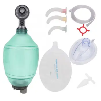 Adults Manual Resuscitator PVC Ambu Bag Oxygen Tube First Aid Kit Tool Simple Breathing Apparatus Oxygen Making Machine
Adults Manual Resuscitator PVC Ambu Bag Oxygen Tube First Aid Kit Tool Simple Breathing Apparatus Oxygen Making Machine