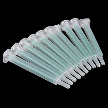 Resin AB Glue Static Mixer Mixing Tube 10pcs Mixing Nozzle Syringe Set 83mm for Two Component Liquid Mixing Machine AB Glue Gun
Resin AB Glue Static Mixer Mixing Tube 10pcs Mixing Nozzle Syringe Set 83mm for Two Component Liquid Mixing Machine AB Glue Gun