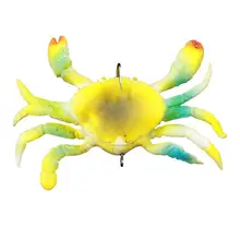 

Smash Crab Lure Realistic TPE Fishing Lure For Outdoor Fishing Leurre Souple Feeder Fishing Popper Crankbait Soft Lure