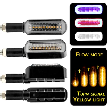 2PCS Motorcycle LED Turn Signal Indicator Light Bicolor LED Dynamic Turn Signal Courtesy Light for Motorbike Parts 
2PCS Motorcycle LED Turn Signal Indicator Light Bicolor LED Dynamic Turn Signal Courtesy Light for Motorbike Parts