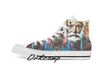 VICTOR HUGO ABSTRACT Custom Casual High Top lace-up Canvas shoes sneakers Drop shipping 
VICTOR HUGO ABSTRACT Custom Casual High Top lace-up Canvas shoes sneakers Drop shipping
