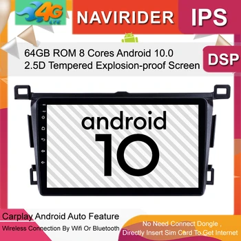 IPS Screen Android 10.0 Head Unit For Toyota RAV4 2013 2014 2015 Car Audio Stereo Tape Recorder Radio GPS Multimedia Navigation
IPS Screen Android 10.0 Head Unit For Toyota RAV4 2013 2014 2015 Car Audio Stereo Tape Recorder Radio GPS Multimedia Navigation